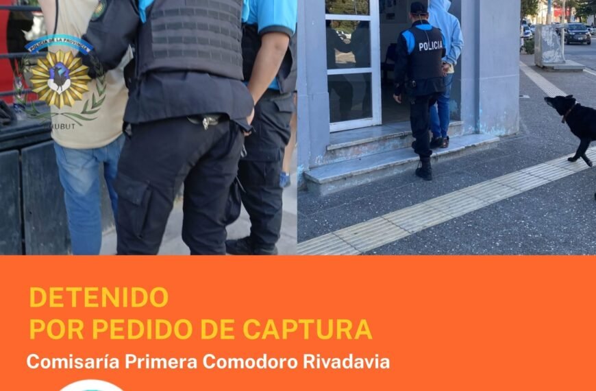 Detienen a un hombre con pedido de captura…