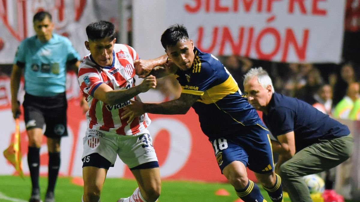 Boca igualó 1 a 1 con Unión de Santa Fe