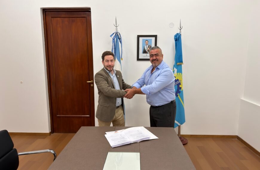 La SCPL firmó un acuerdo con el Ministerio de Seguridad del Chubut para brindar conectividad al sistema de videovigilancia