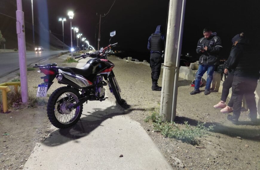 Despiste de motocicleta en acceso a Ruta 3&hellip;