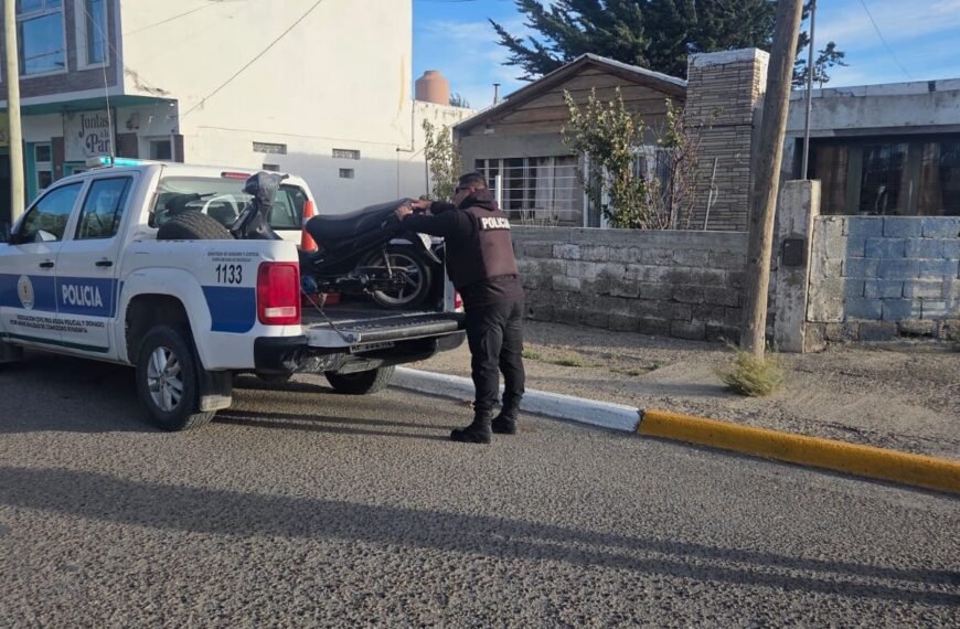 Secuestraron una moto con pedido de captura