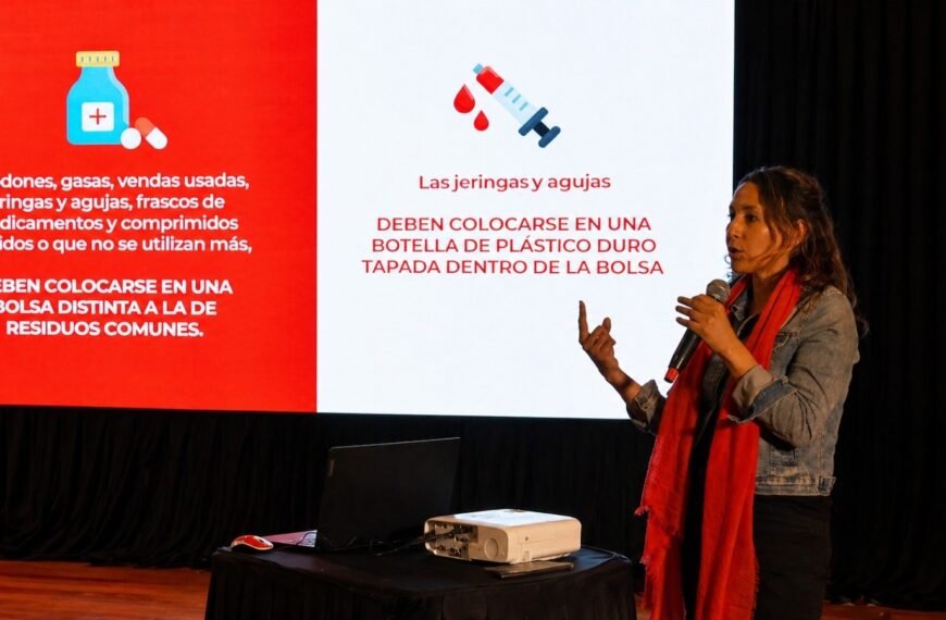 Se concretará una capacitación sobre gestión de residuos patológicos