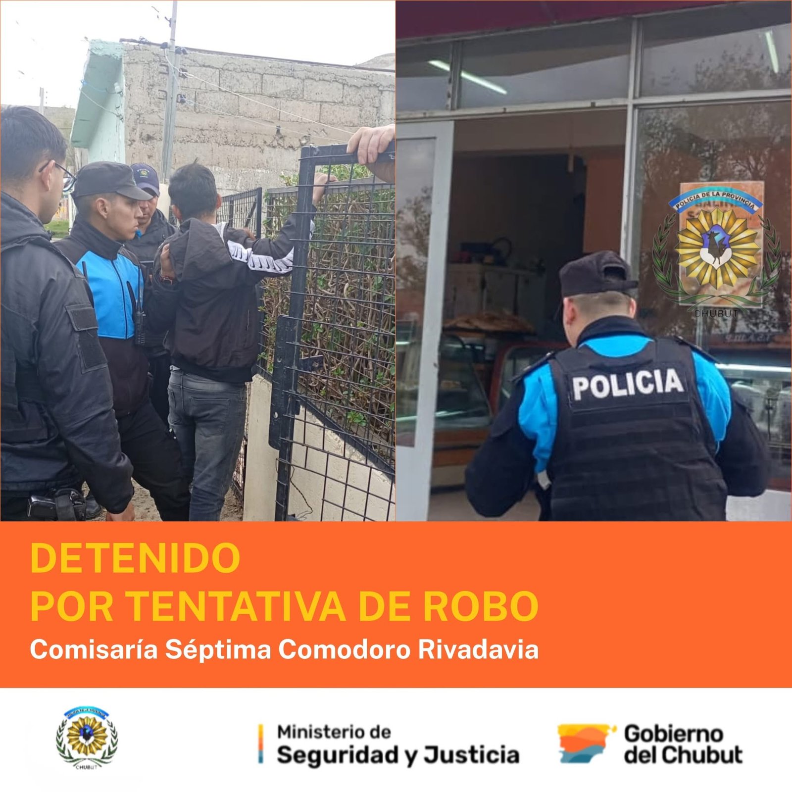 Detuvieron a un hombre por agredir a empleada de un comercio y robar mercadería