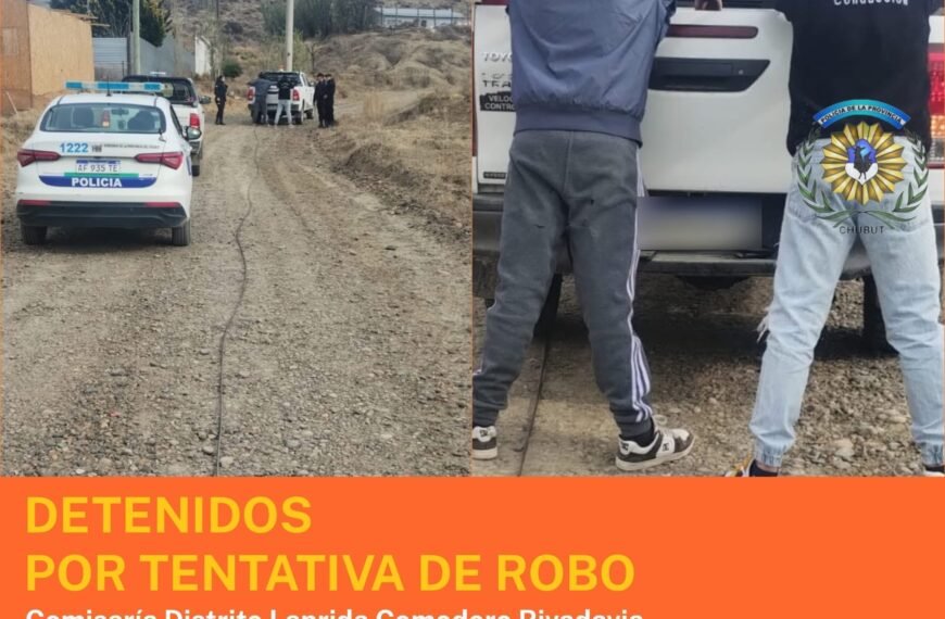 Detienen a dos hombres por intento de robo&hellip;