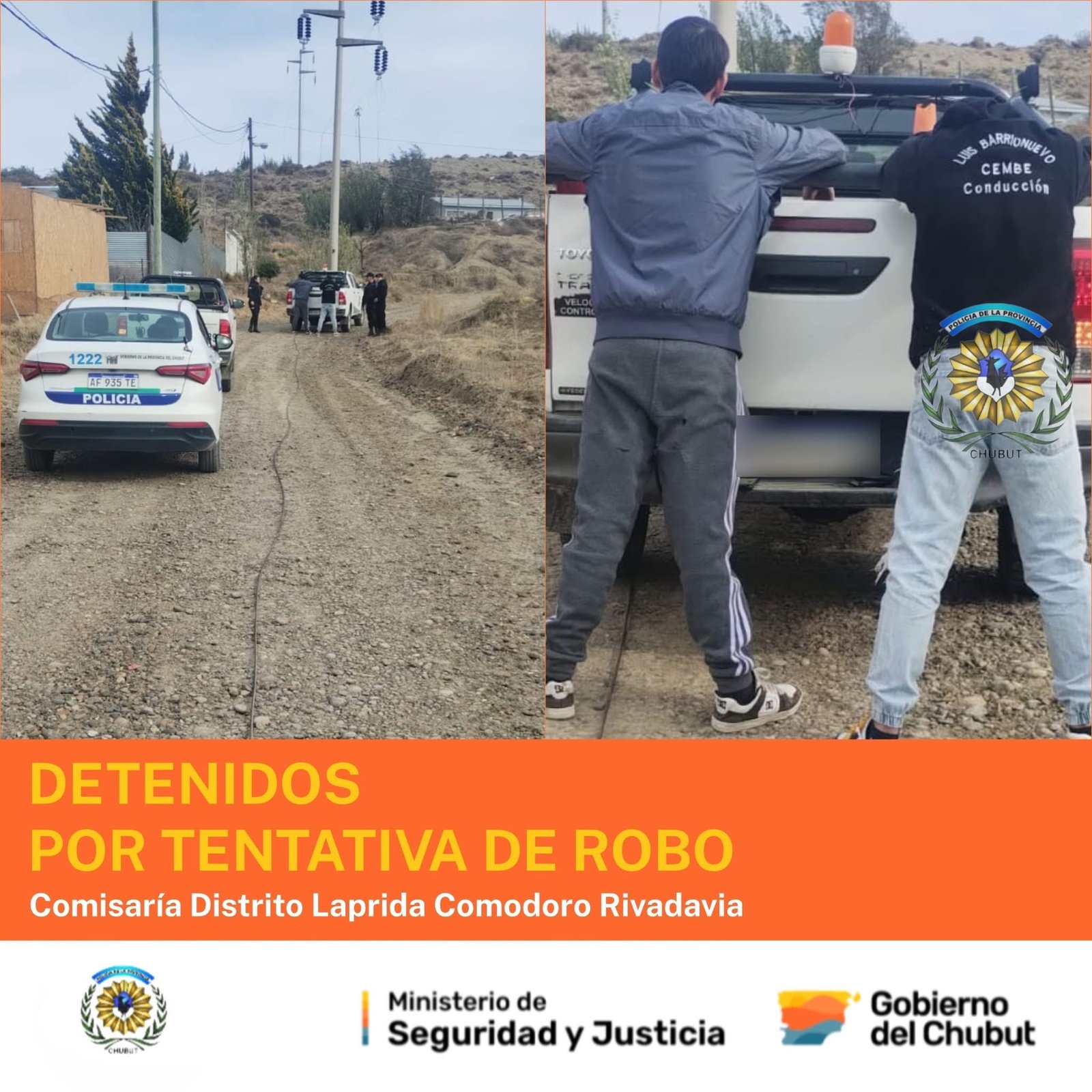 Detienen a dos hombres por intento de robo de cable de alta tensión