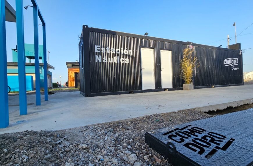 La nueva Estación Náutica ya está activa marcando un antes y un después en los servicios turísticos desde la Costanera