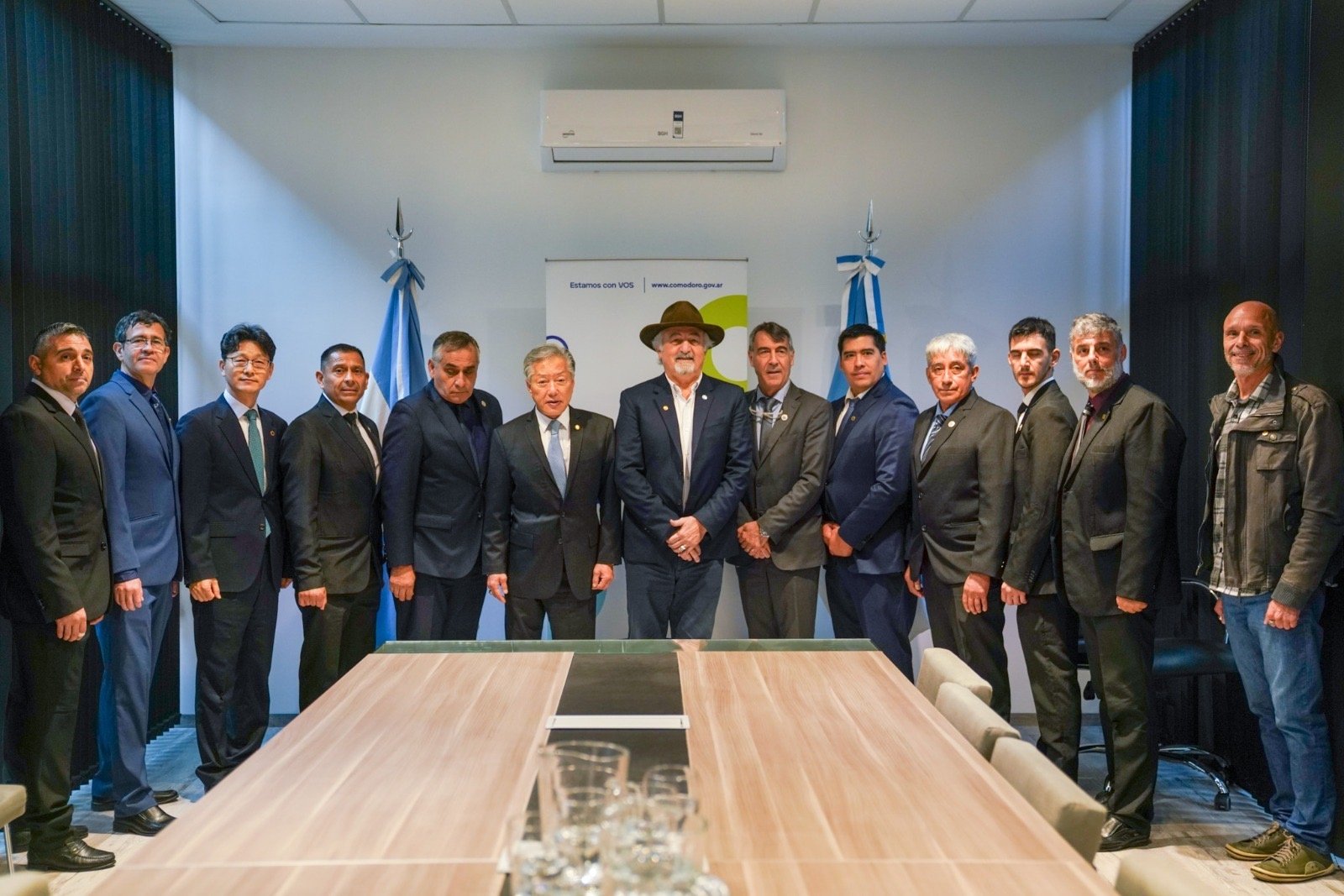 Comodoro Rivadavia recibe al Grand Master Choi Jung Hwa en una visita histórica para el Taekwondo local