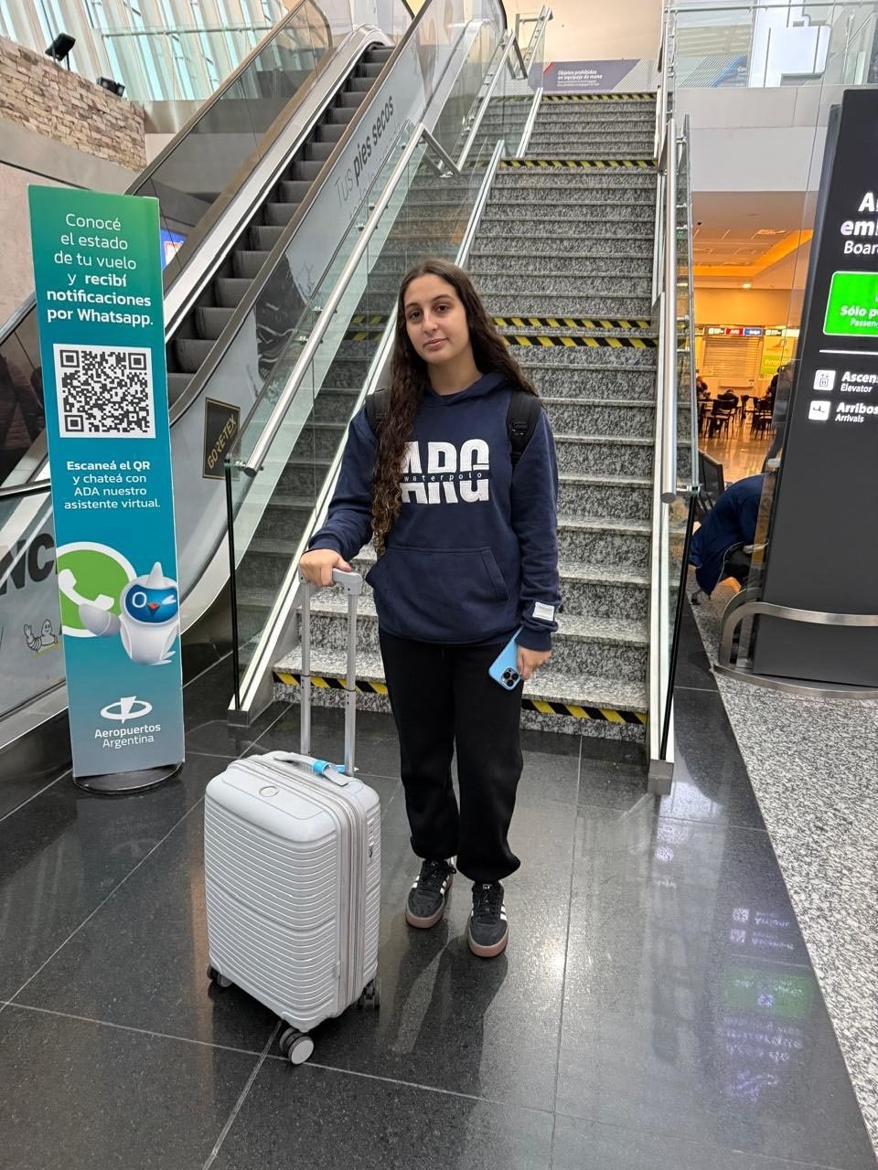 Waterpolo: Josefina Svoboda afronta el Sudamericano U16 con Argentina