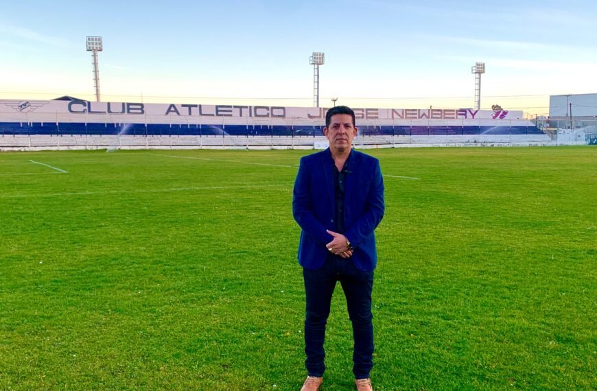Leonardo Barrientos asumió la presidencia del Club Jorge Newbery