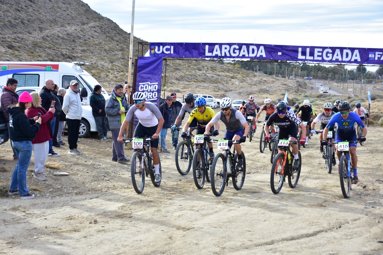 Ciclismo de montaña: Thomas Bustamante dominó el Regional Patagónico