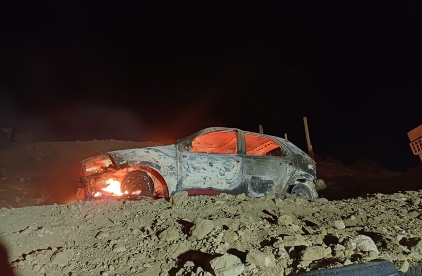 Se incendió un vehículo y los bomberos no&hellip;