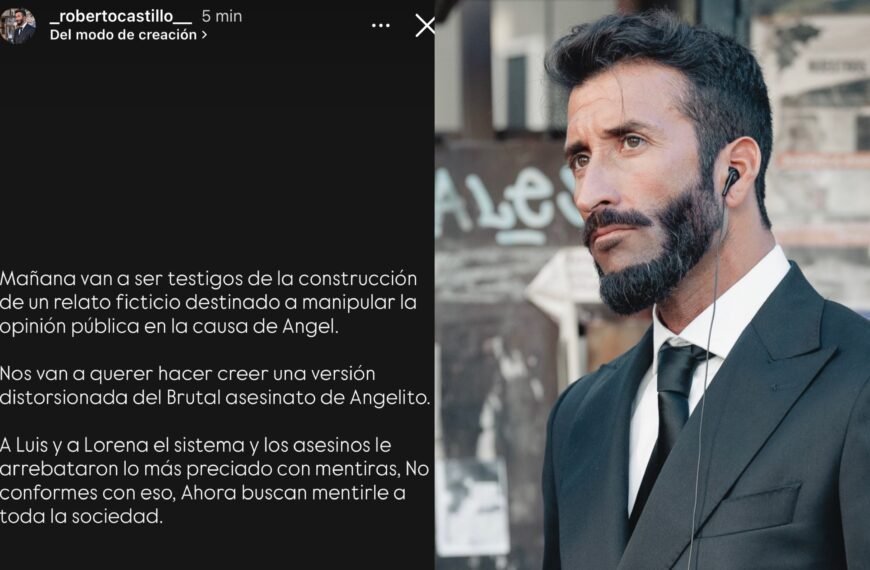 Roberto Castillo denunció una “campaña de manipulación” en el caso Ángel mientras esperan pericias clave