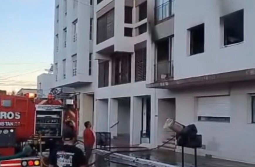 Incendio en un departamento céntrico: tres menores fueron&hellip;