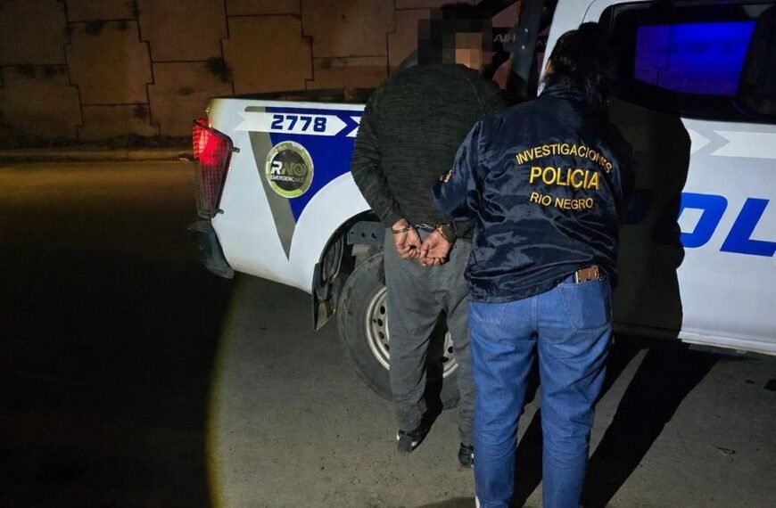 Detuvieron en Río Negro a un hombre con&hellip;