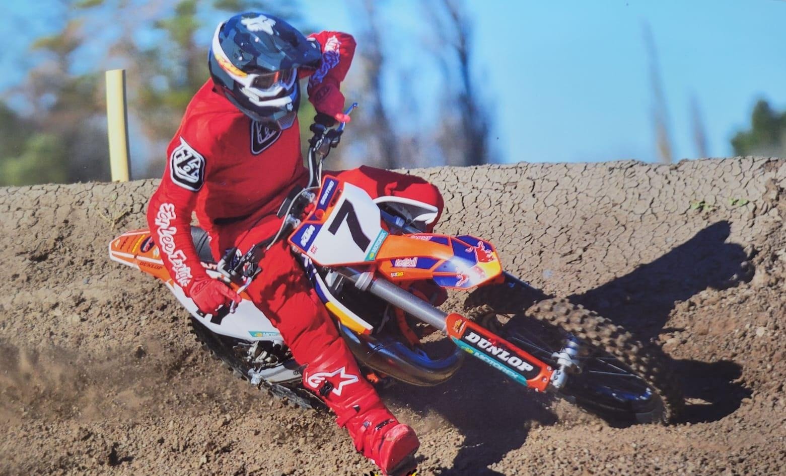 Santino Valdebenito hizo podio en Gaiman en su debut en MX3