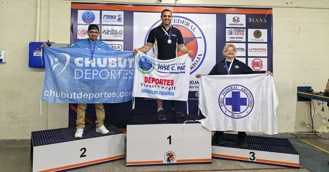 Tiradores chubutenses brillaron en La Rioja y sumaron podios en el Ranking Nacional