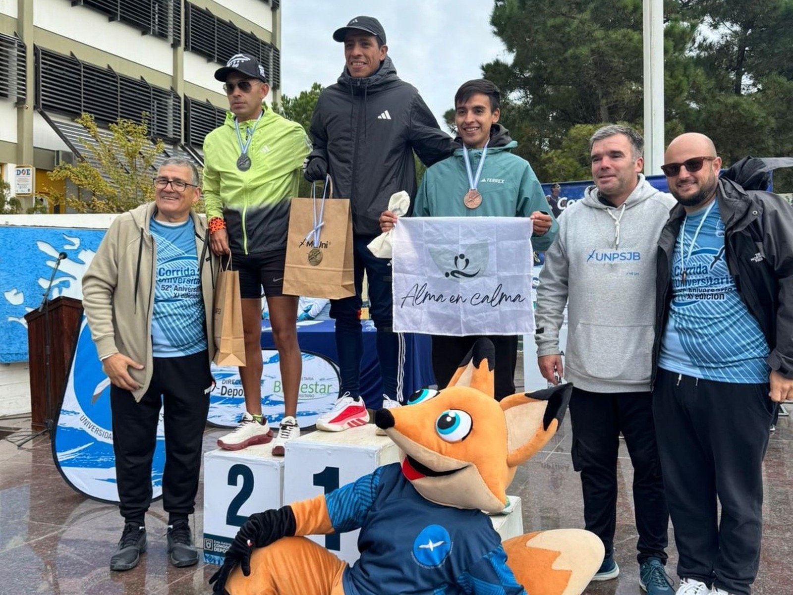 David Rodríguez y Paula Herrera fueron los ganadores de la XI Edición de la Corrida Universitaria