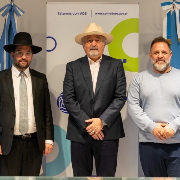 Macharashvili recibió al Gran Rabino Eliahu Hamra para profundizar la agenda de trabajo conjunta de la AMIA