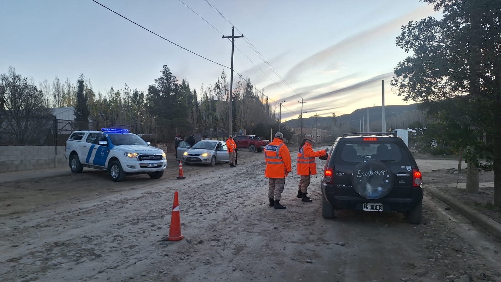 Operativo conjunto en la Seccional Sexta: identificaron a 84 personas y más de 60 vehículos