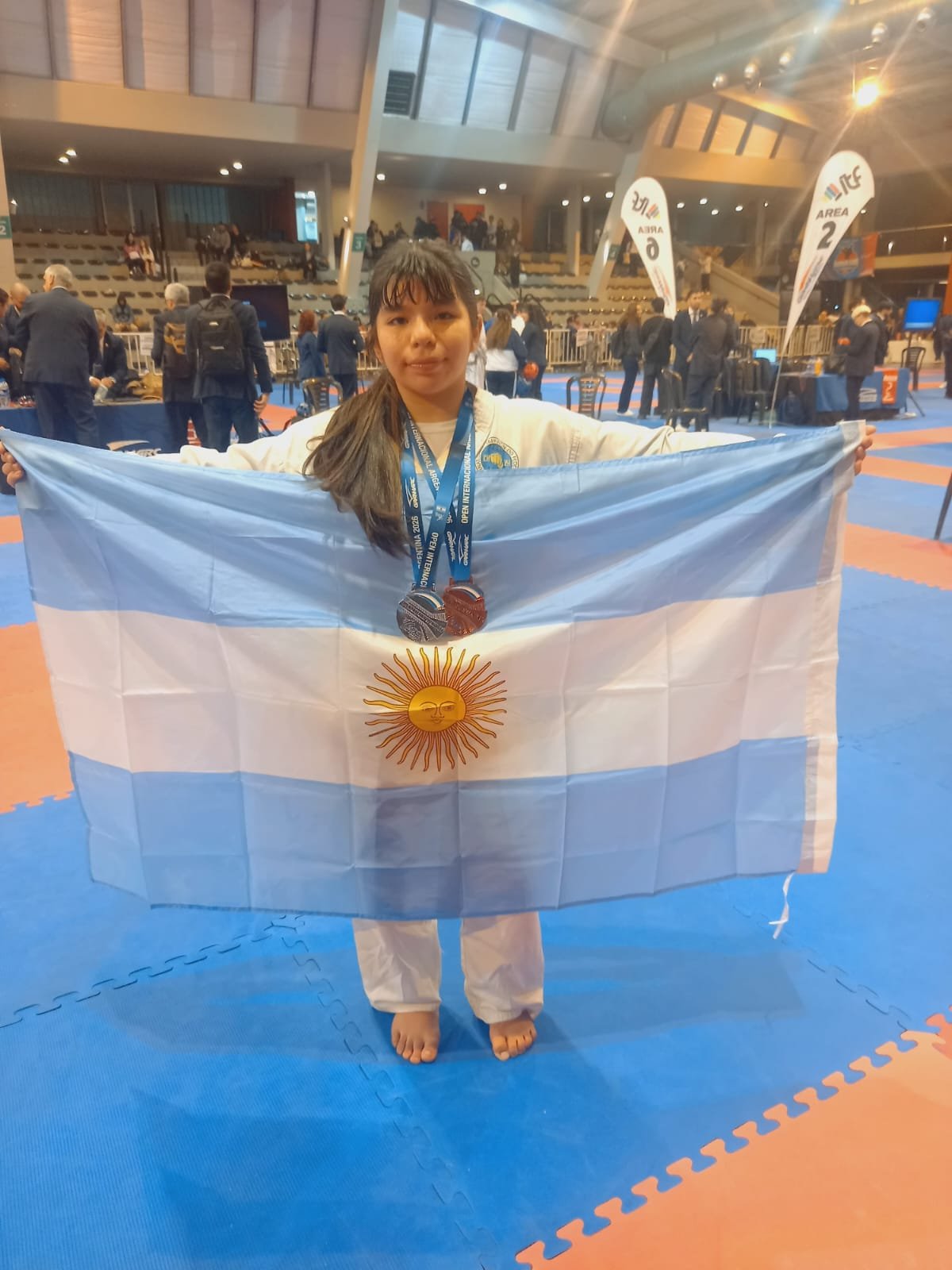 Integrantes de la escuela Rodolfo Nacer hicieron podio en el Open Internacional