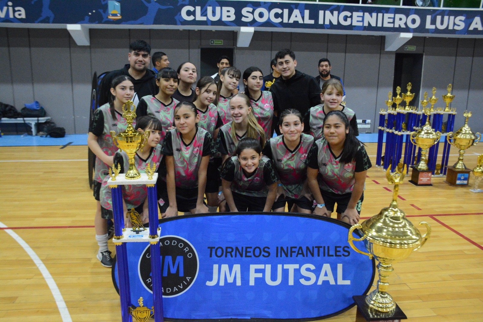 Futsal femenino: Abrazo de Gol, Galácticas, San Lorenzo y Catamarca, campeonas de la Challenger