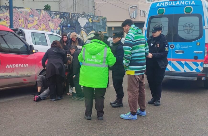 Atropellaron a una empleada de Andreani en pleno&hellip;