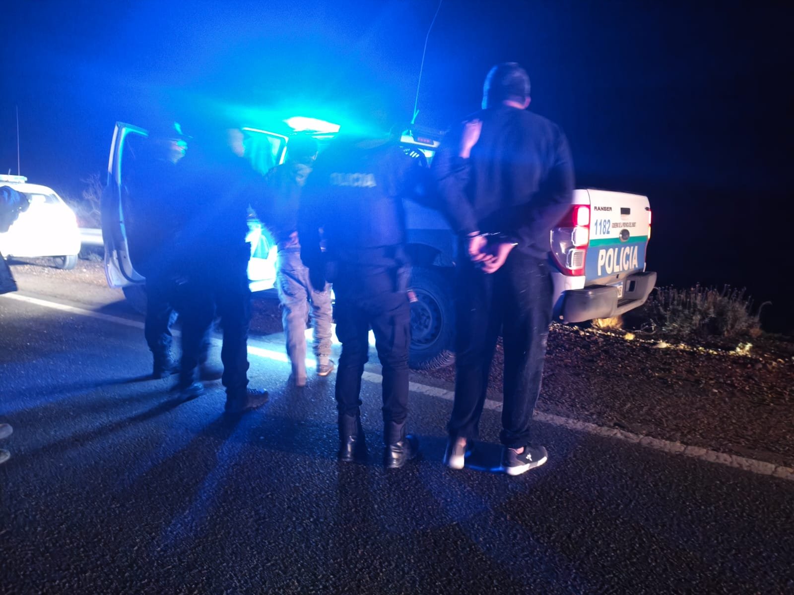 Cuatro detenidos por el robo de cables de cobre sobre la Ruta 26