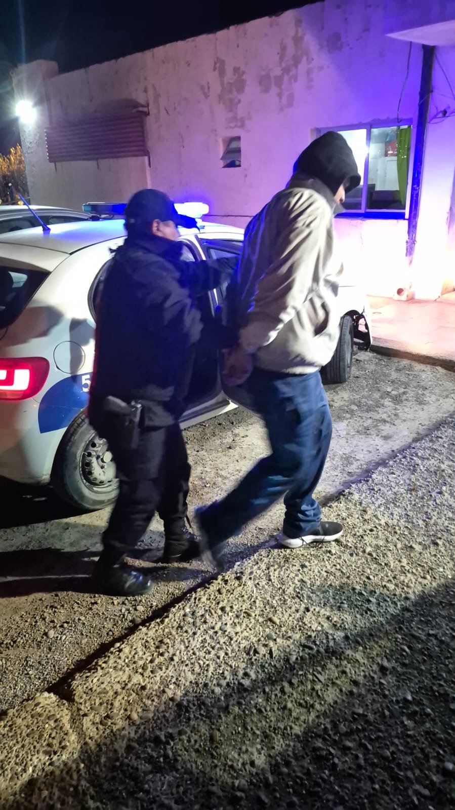 Detuvieron a un joven por no cumplir con una restricción judicial en Quirno Costa