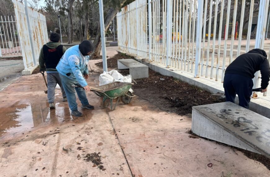 Se realizaron intensos trabajos de limpieza, reparación de&hellip;