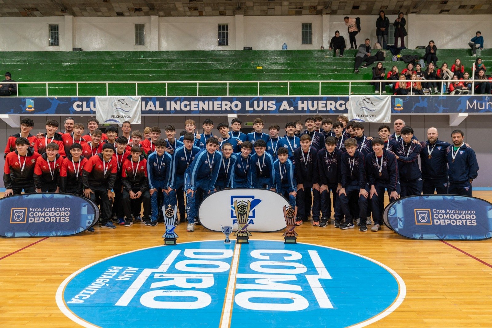 Coronaron a los campeones del Nacional Sub-16 de Vóley