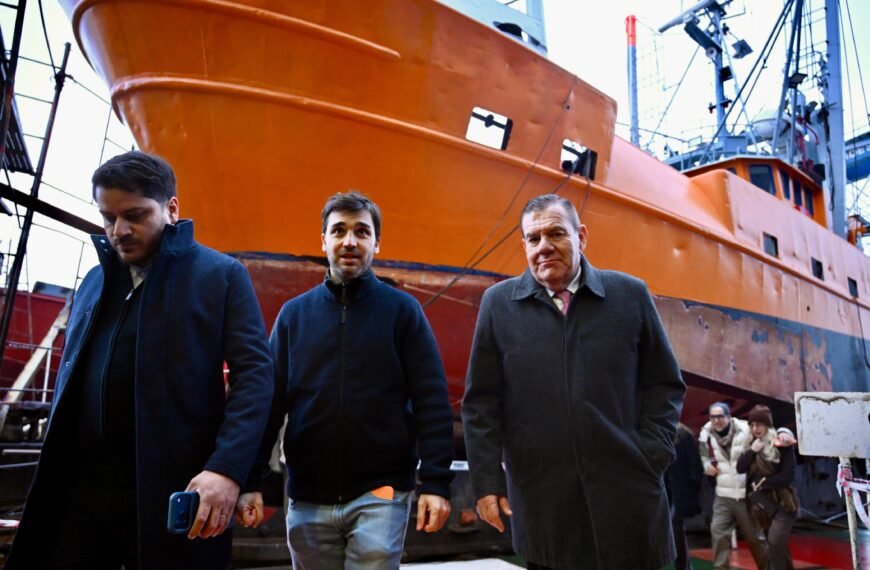 El Gobierno del Chubut articula una agenda federal para fortalecer la industria pesquera y la actividad naval