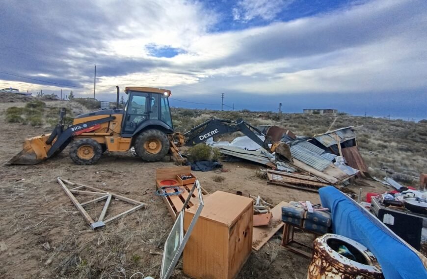 La Secretaría de Ordenamiento Territorial realizó operativos de control y recuperación de tierras en la zona del Faro