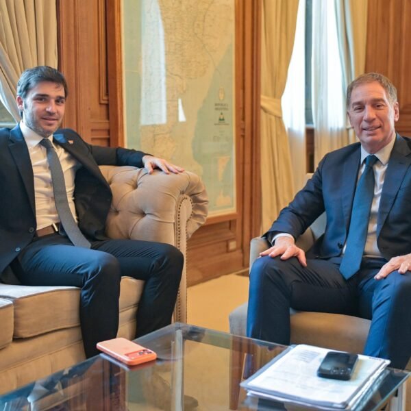 Torres se reunió con Santilli en Casa Rosada y confirmó que la semana próxima se licitará el Acueducto de Comodoro