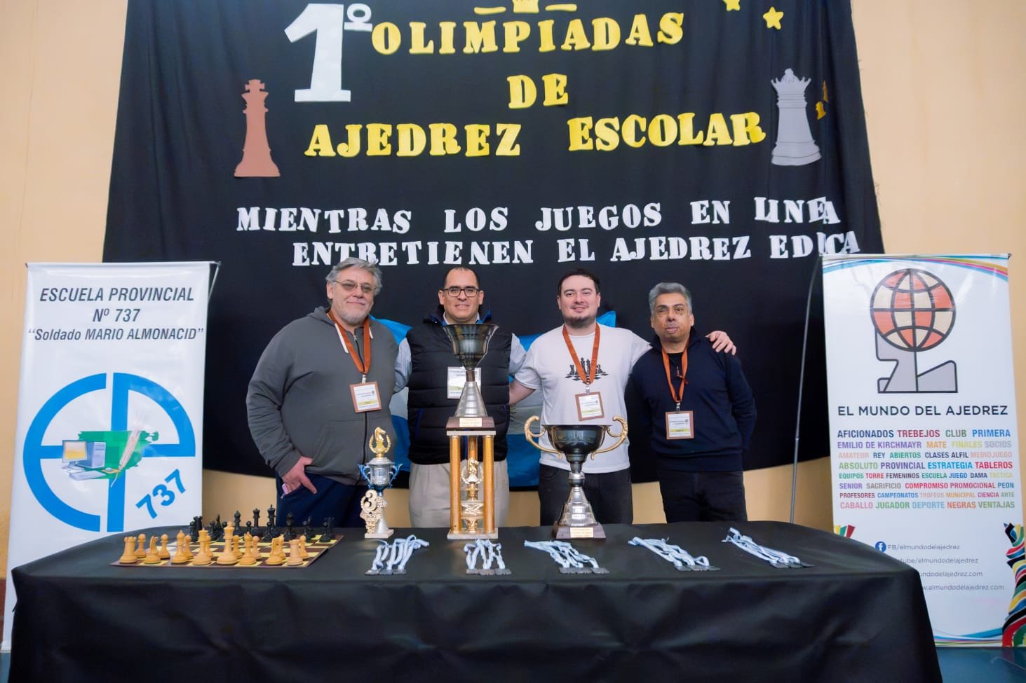 Exitosa 1ª Edición de las Olimpíadas de Ajedrez Escolar en Comodoro