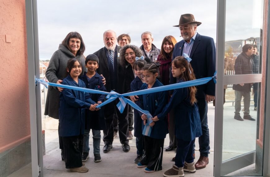 Quedó inaugurada la primer etapa de ampliación de la Escuela Municipal