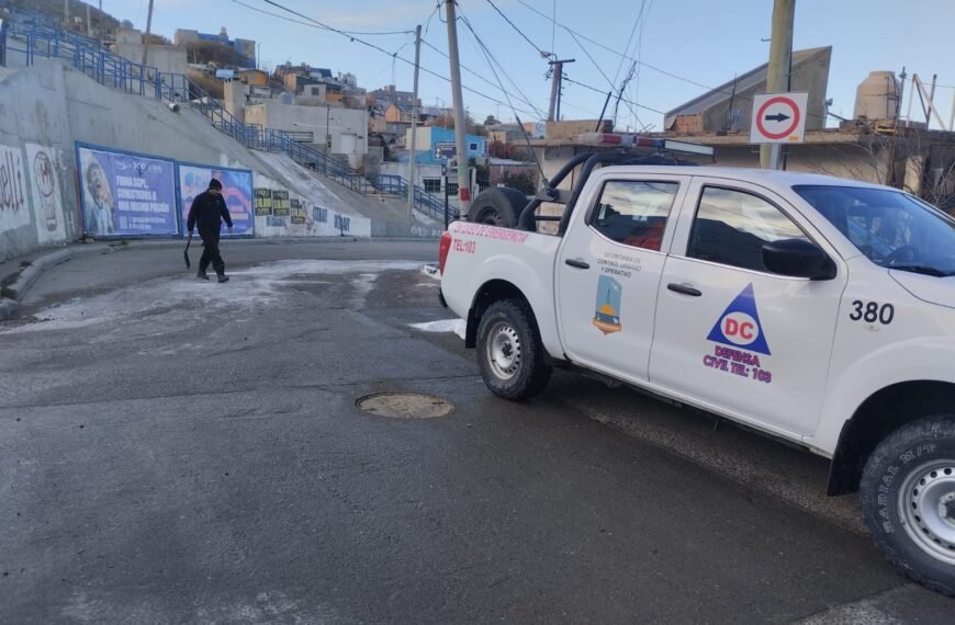 Defensa Civil trabajó durate la noche por las heladas y advierte que el frío extremo continuará