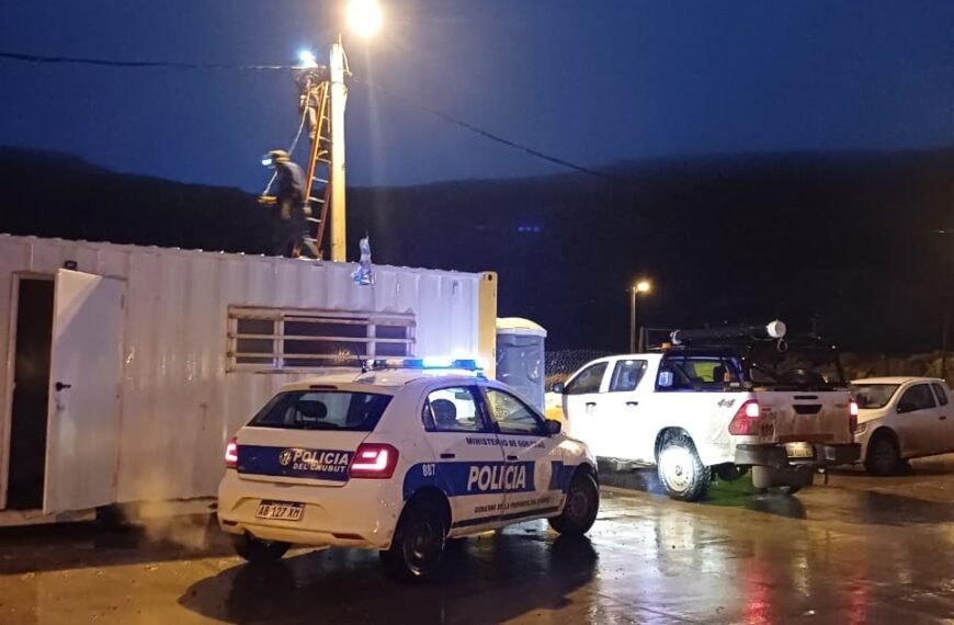 Instalaron un tráiler de seguridad en El Marquesado para reforzar la prevención tras el reclamo de los vecinos