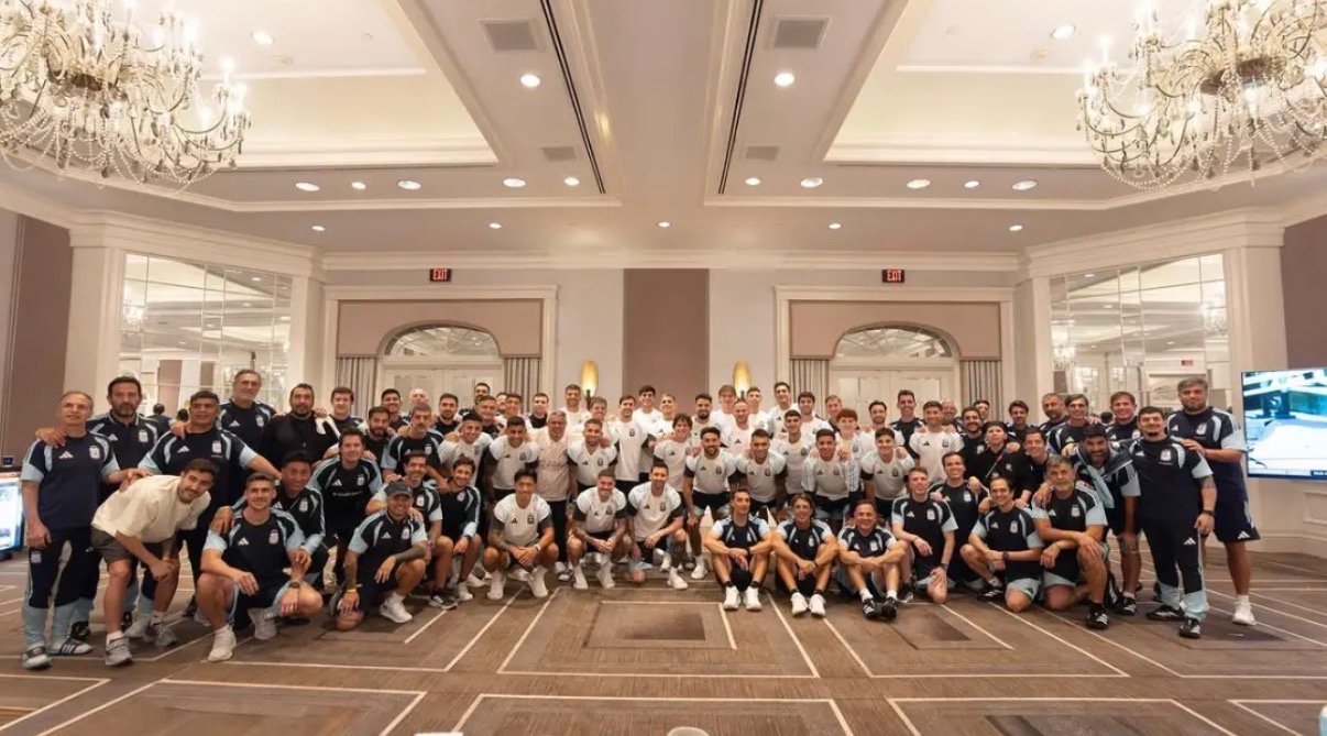 El último mensaje de Messi y la foto de la Selección Argentina antes de la final
