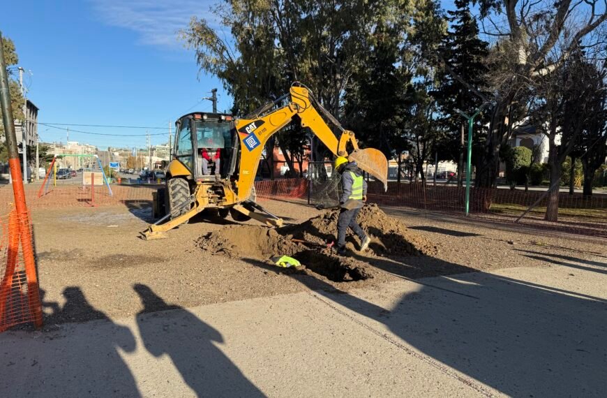 Comenzaron los cateos para la esperada obra de la descarga al mar