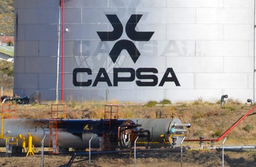 Trabajos en oleoducto de la empresa CAPSA en km 12