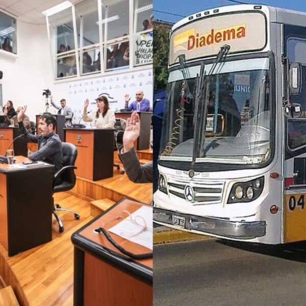 Aprobaron una nueva prorroga por 90 días para la concesión del transporte de Diadema