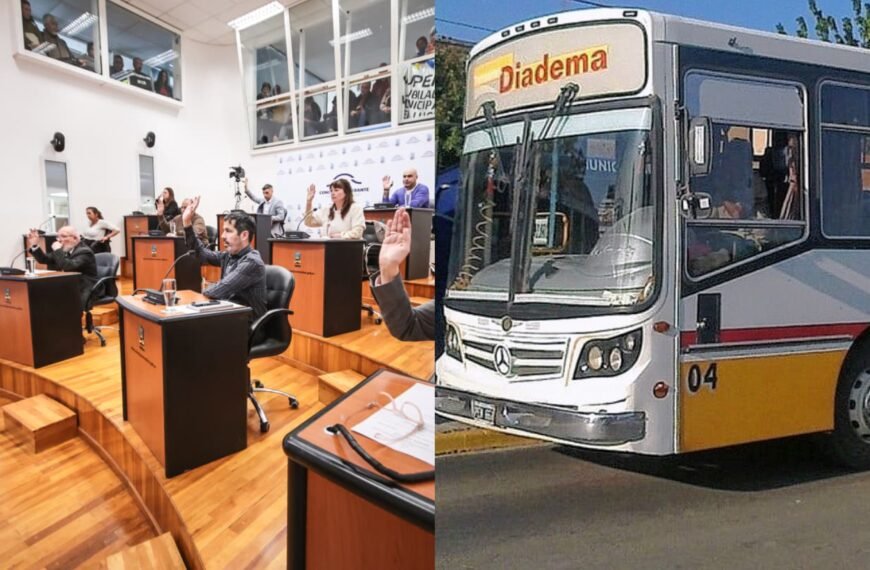 Aprobaron una nueva prorroga por 90 días para la concesión del transporte de Diadema