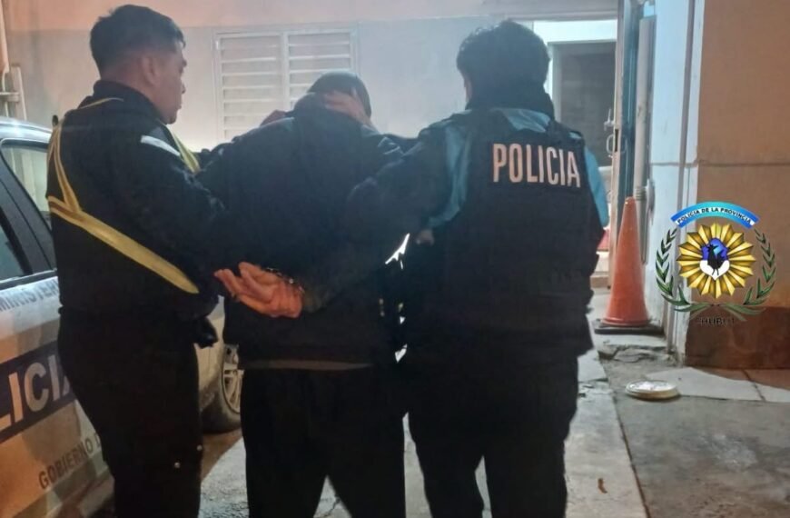 Detuvieron a un hombre cuando escapaba con una&hellip;