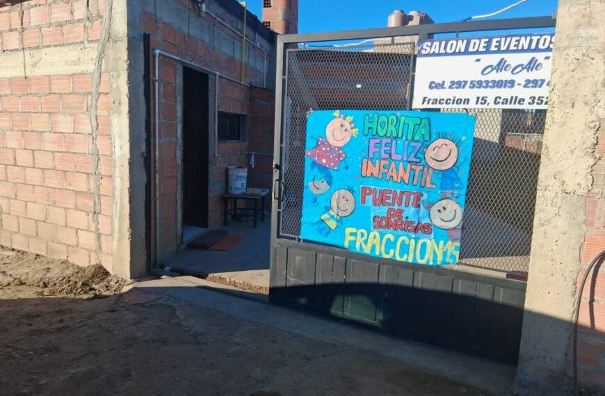 Un merendero sostiene la contención de 26 niños a puro esfuerzo en Fracción 15