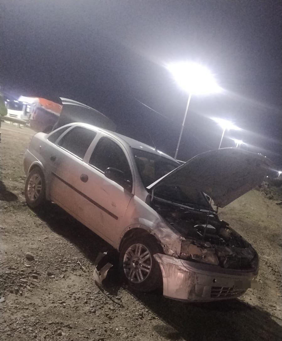 Choque en la Ruta 3: una conductora fue multada por circular sin licencia