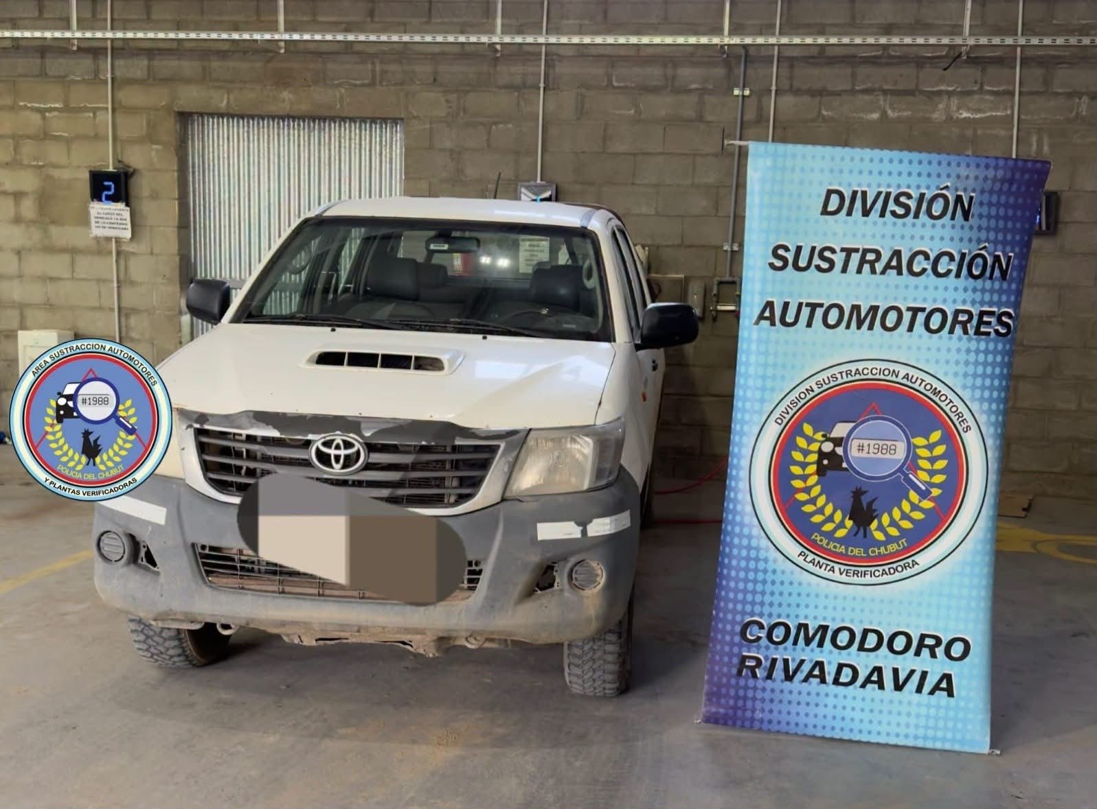 Incautaron dos camionetas con pedido de secuestro en Comodoro y Rawson