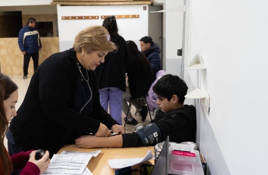 El Municipio acercó múltiples prestaciones de salud al barrio Juan XXIII con una nueva jornada de “Salud Vital”