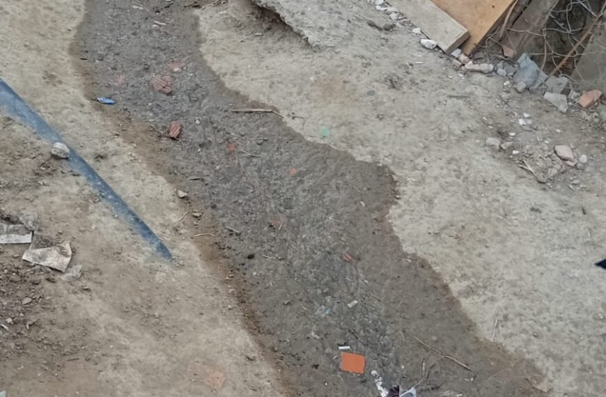 En barrio Abel Amaya denuncian abandono de obras…