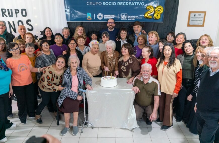 Othar acompañó el 28° aniversario del Grupo Socio-Recreativo “Manos Amigas”