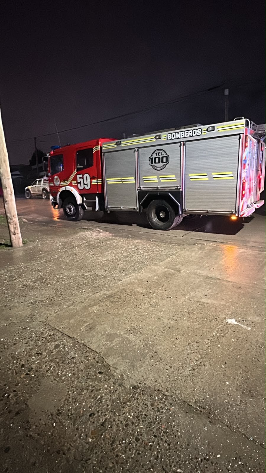 Un calefactor habría provocado un incendio en una vivienda del barrio Juan XXIII
